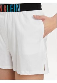 Calvin Klein Underwear Szorty piżamowe 000QS7194E Biały Relaxed Fit. Kolor: biały. Materiał: bawełna