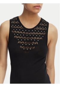 LOLA CASADEMUNT Sukienka dzianinowa MS2616001 Czarny Slim Fit. Kolor: czarny. Materiał: syntetyk #2