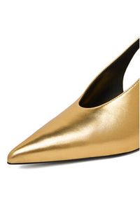 Gino Rossi - GINO ROSSI Czółenka CEO-ROSE-LT2678-1-N Złoty. Kolor: złoty. Materiał: skóra #2