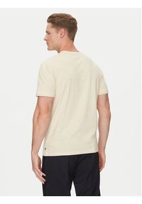 TOMMY HILFIGER - Tommy Hilfiger T-Shirt UM0UM03362 Beżowy Regular Fit. Kolor: beżowy. Materiał: bawełna