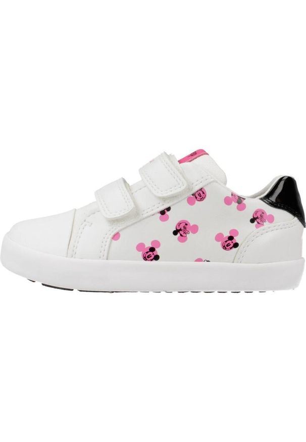 Geox - Buty GEOX B KILWI GIRL Biały. Kolor: biały. Materiał: syntetyk, tkanina, skóra. Sport: turystyka piesza