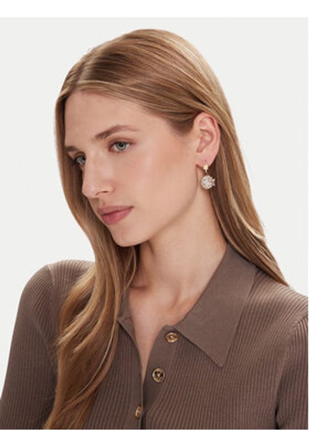 Guess Kolczyki JUBE05 583JW Złoty. Materiał: metalowe. Kolor: złoty