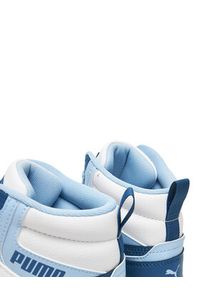 Puma Sneakersy Rebound V6 Mid Jr 393831 32 Biały. Kolor: biały. Materiał: skóra #3