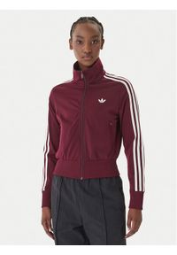 Adidas - adidas Bluza Firebird Classic KQ6532 Fioletowy Regular Fit. Kolor: czerwony. Materiał: syntetyk #1
