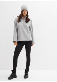 bonprix - Legginsy ocieplane. Kolor: czarny