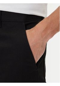 Hugo - HUGO Spodnie materiałowe Zarik253 50549720 Czarny Regular Fit. Kolor: czarny. Materiał: bawełna