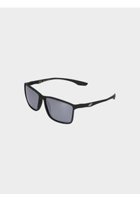 4f - Okulary przeciwsłoneczne z powłoką lustrzaną i polaryzacją. Kolor: czarny #1