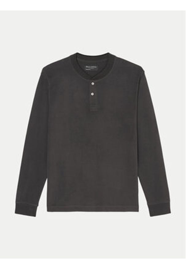Marc O'Polo Longsleeve 429 2042 52184 Szary Regular Fit. Typ kołnierza: polo. Kolor: szary. Materiał: bawełna. Długość rękawa: długi rękaw