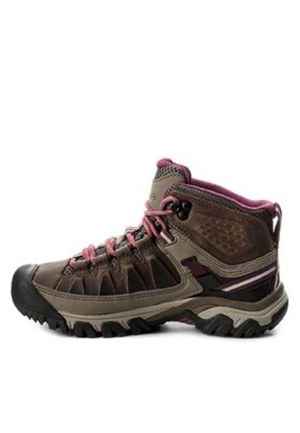 keen - Keen Trekkingi Targhee III Mid Wp 1018178 Brązowy. Kolor: brązowy. Materiał: nubuk, skóra