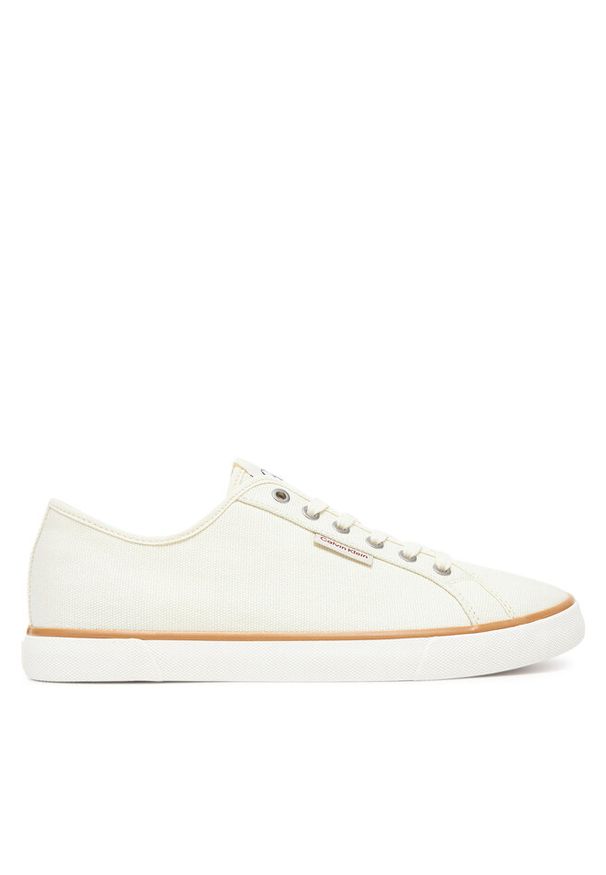 Tenisówki Calvin Klein Jeans. Kolor: beżowy