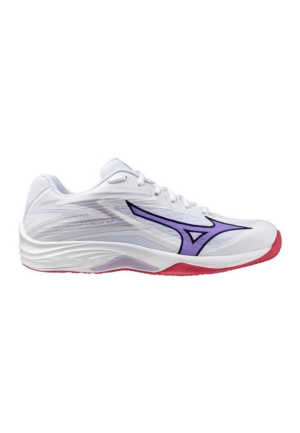 Buty halowe damskie Mizuno Thunder Blade Z. Kolor: biały, wielokolorowy, niebieski