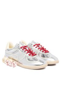 Nokwol Sneakersy August Srebrny. Kolor: srebrny. Materiał: skóra #5