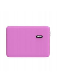 NoName - BWOO neoprenowa torba na laptopa 14" różowa. Kolor: różowy. Materiał: neopren #1