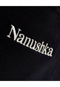 NANUSHKA - Czarne bawełniane spodenki Doxxi. Kolor: czarny. Materiał: bawełna. Styl: klasyczny