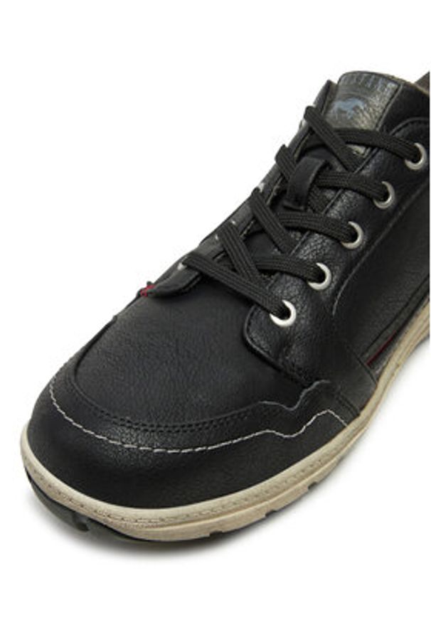 Mustang Sneakersy 4160-301 Czarny. Kolor: czarny. Materiał: materiał