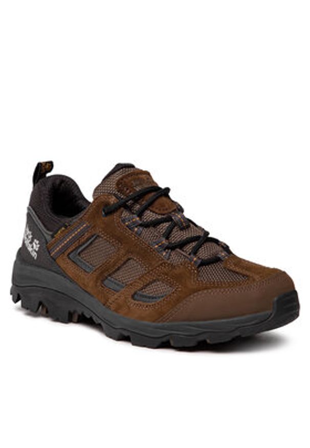 Jack Wolfskin Trekkingi Vojo 3 Texapore Low M 4042441 Brązowy. Kolor: brązowy. Materiał: zamsz, skóra. Sport: turystyka piesza