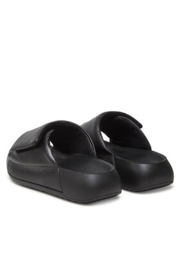 ecco - ECCO Klapki Cozmo Pf W 20668301001 Czarny. Kolor: czarny. Materiał: skóra