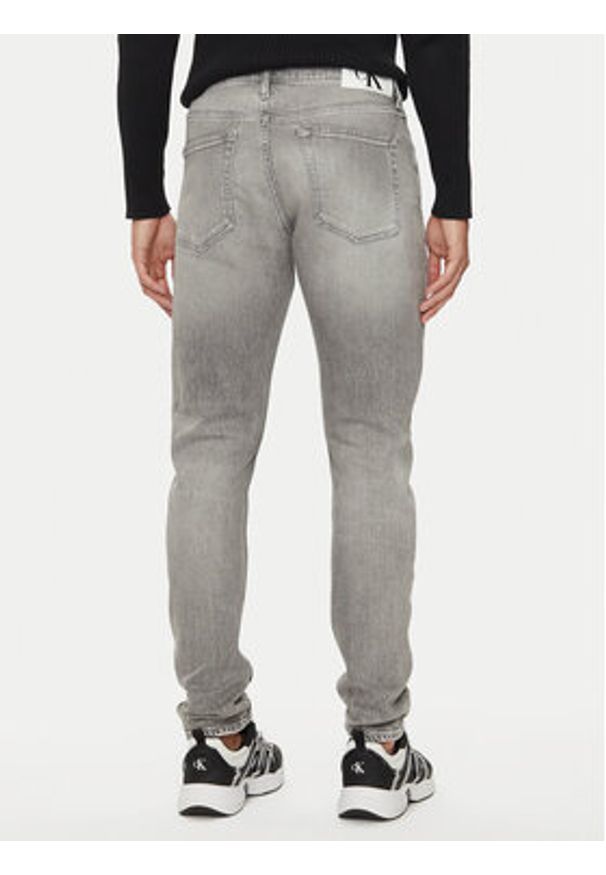 Calvin Klein Jeans Jeansy J30J324833 Szary Slim Fit. Kolor: szary