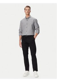 Calvin Klein Jeans Koszula Oxford Classic LV140EM125 Szary Regular Fit. Kolor: szary. Materiał: bawełna #3