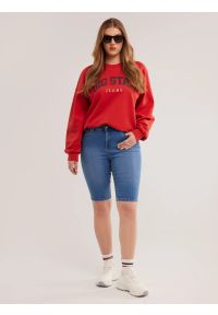 Big-Star - Szorty damskie jeansowe niebieskie Shira 281. Kolor: niebieski. Materiał: jeans. Styl: elegancki, klasyczny #4