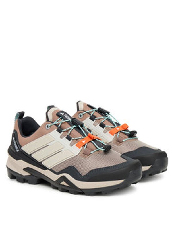 Adidas - adidas Trekkingi Terrex Skychaser JQ9938 Brązowy. Kolor: brązowy. Materiał: materiał