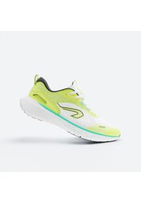 KIPRUN - Buty do biegania męskie Jogflow 190.1 Run. Kolor: biały, wielokolorowy, żółty. Sport: bieganie