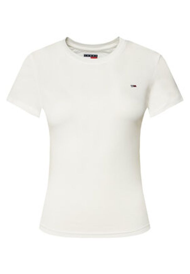 Tommy Jeans Komplet 2 t-shirtów DW0DW21366 Kolorowy Slim Fit. Materiał: bawełna. Wzór: kolorowy