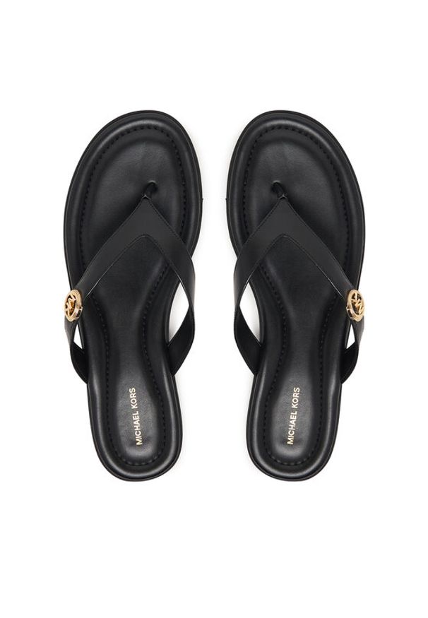 MICHAEL Michael Kors Japonki Ering Thong 40S6ERFS1L Czarny. Kolor: czarny. Materiał: skóra