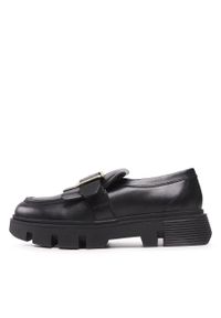 Loafersy Geox D Vilde N D26UAN 00085 C9999 Black. Kolor: czarny. Materiał: skóra #1