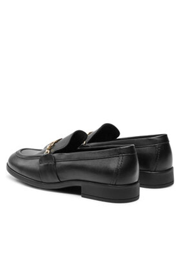 TOMMY HILFIGER - Tommy Hilfiger Lordsy FW0FW08339 Czarny. Kolor: czarny. Materiał: skóra