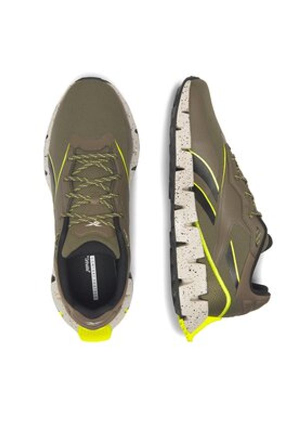 Reebok Sneakersy Zig Dynamica 4 Adventure 100074700 Khaki. Kolor: brązowy. Materiał: mesh, materiał