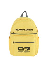 skechers - Plecak unisex Skechers Downtown Backpack pojemność 20 L. Kolor: żółty