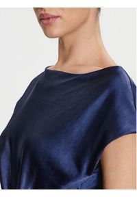 Dixie Sukienka koktajlowa ALAZJID Granatowy Regular Fit. Kolor: niebieski. Materiał: syntetyk. Styl: wizytowy