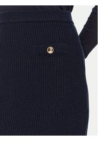 Guess Spódnica mini W4BD64 Z2WX0 Granatowy Slim Fit. Kolor: niebieski. Materiał: syntetyk