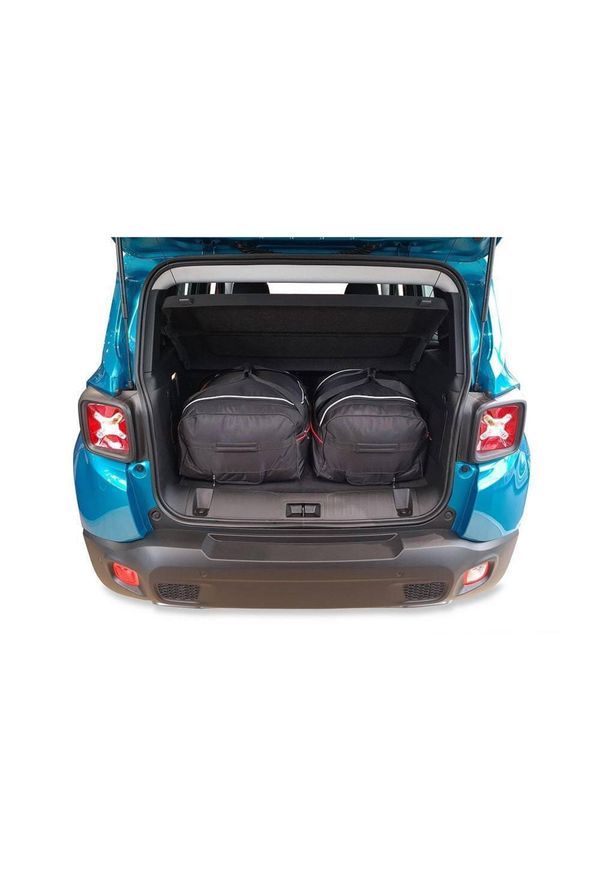 KJUST - Torby Do Bagażnika Jeep Renegade Phev 2020+ 2Szt Kjust. Kolor: czarny. Styl: sportowy