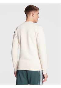 Adidas - adidas Bluza Trefoil Essentials Crewneck Sweatshirt IA4826 Beżowy Regular Fit. Kolor: beżowy. Materiał: bawełna #3
