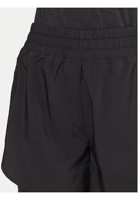 Reebok Szorty sportowe RK25186CCW Czarny Slim Fit. Kolor: czarny. Materiał: syntetyk #5