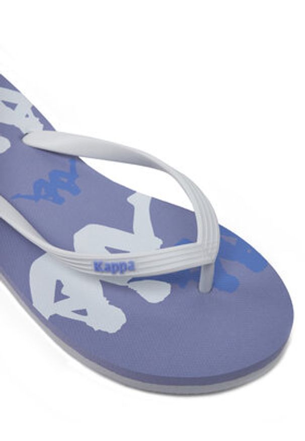 Kappa Japonki 351C24W VIOLET LAVANDA - WHITE - VIOLET LAVANDER Kolorowy. Materiał: syntetyk, materiał. Wzór: kolorowy