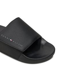 TOMMY HILFIGER - Tommy Hilfiger Klapki Strappy Hilfiger Pool Slide FM0FM05095 Czarny. Kolor: czarny