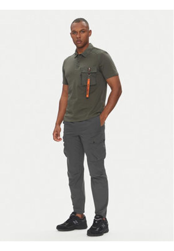 Parajumpers Joggery Rescue Zander 25SMPMPARR01 Szary Tapered Fit. Kolor: szary. Materiał: syntetyk