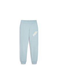 Puma Spodnie Power Tr 67789522. Kolor: niebieski