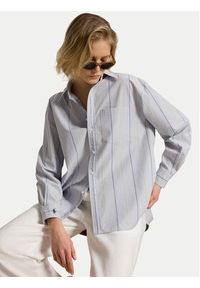 Polo Ralph Lauren Koszula 211B17125002 Niebieski jasny Oversize. Typ kołnierza: polo. Kolor: niebieski. Materiał: bawełna #6