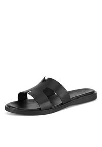 Gino Rossi Klapki ELLE-E25-27281 Czarny. Kolor: czarny. Materiał: skóra #4