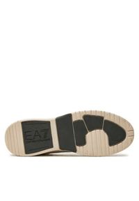 EA7 Emporio Armani Sneakersy X8X187 XK402 N480 Biały. Kolor: biały. Materiał: skóra #4