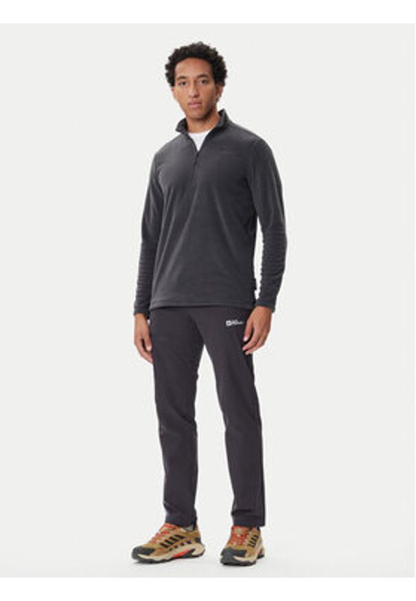 Jack Wolfskin Polar Taunus Hz 1709522 Szary Regular Fit. Kolor: szary. Materiał: syntetyk
