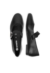 Remonte Baleriny CEO-D0K14-00 Czarny. Kolor: czarny. Materiał: skóra #4