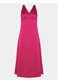 Weekend Max Mara Sukienka koktajlowa Gambero 2415231012 Różowy Regular Fit. Kolor: różowy. Materiał: syntetyk. Styl: wizytowy #5