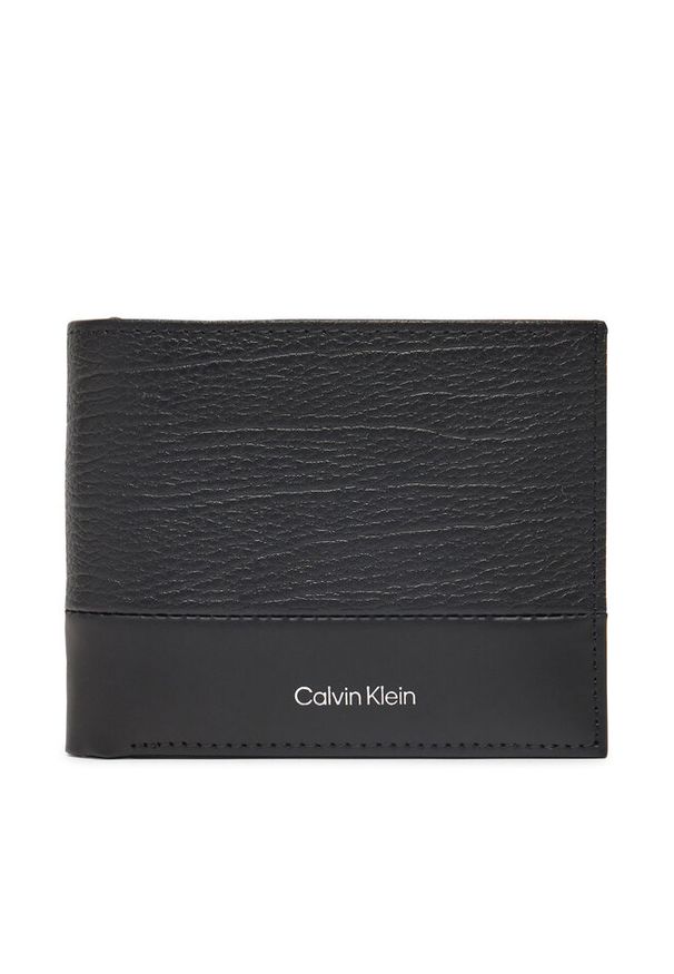 Portfel męski Calvin Klein. Kolor: czarny
