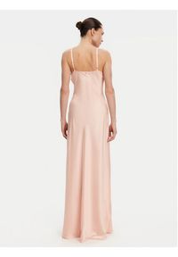 Guess Sukienka wieczorowa W5GT10 WF1T2 Koralowy Slim Fit. Kolor: pomarańczowy. Materiał: syntetyk. Styl: wizytowy #2