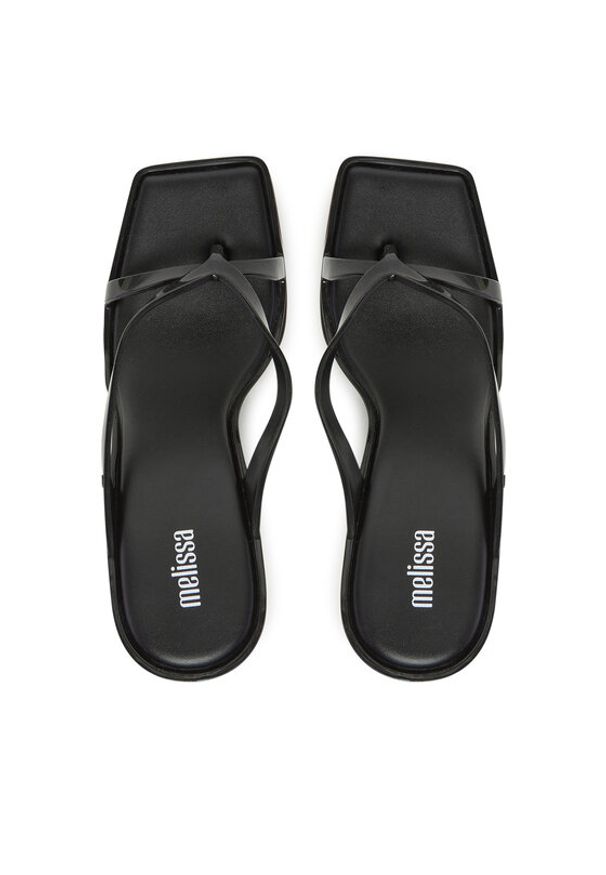 melissa - Melissa Japonki Glass Heel Ad 35801 Czarny. Kolor: czarny